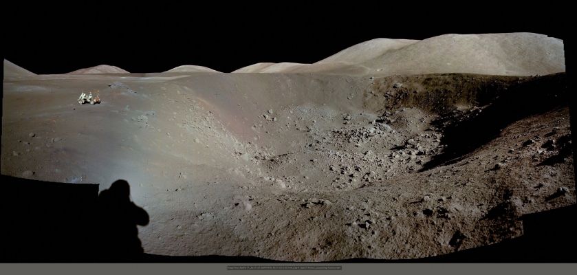 AS 17-137-20991 up to 21011 - Shorty Crater (Image-Mosaic and True Colors; credits: Dr Marco Faccin - Lunexit Team)
...troppo bello per commentarlo...
Parole chiave: Lunar Surface - Craters - Shorty Crater