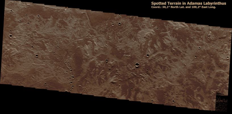 Adamas Labyrinthus (Natural Colors; credits for the additional process. and color.: Dr Paolo C. Fienga - Lunexit Team)
nessun commento
Parole chiave: Mars from orbit - Adamas Labyrinthus Region
