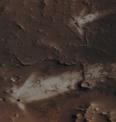 Windstreaks inside Becquerel Crater (Natural Colors; credits for the additional process. and color.: Dr Paolo C. Fienga - Lunexit Team)
nessun commento
Parole chiave: Mars from orbit - Aeolian Features - Windstreaks
