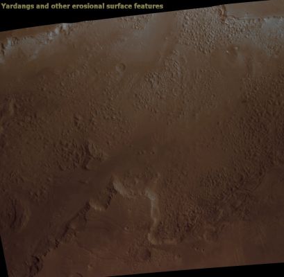 Aeolian Surface Features (Natural Colors; credits for the additional process. and color.: Dr Paolo C. Fienga - Lunexit Team)
nessun commento
Parole chiave: Mars from orbit - Aeolian Features - Windstreaks