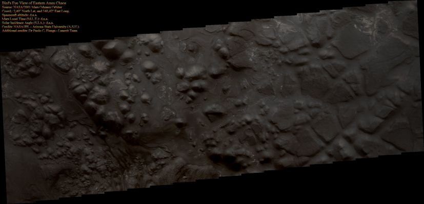 Features of Aram Chaos (Absolute Natural Colors; additional process.: Dr Paolo C. Fienga - Lunexit Team)
nessun commento
Parole chiave: Mars from orbit - Chaos - Aram