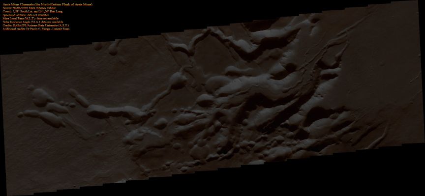 Arsia Mons Chasmata (Absolute Natural Colors; additional process.: Dr Paolo C. Fienga - Lunexit Team)
nessun commento
Parole chiave: Mars from orbit - Volcanoes - Arsia Mons