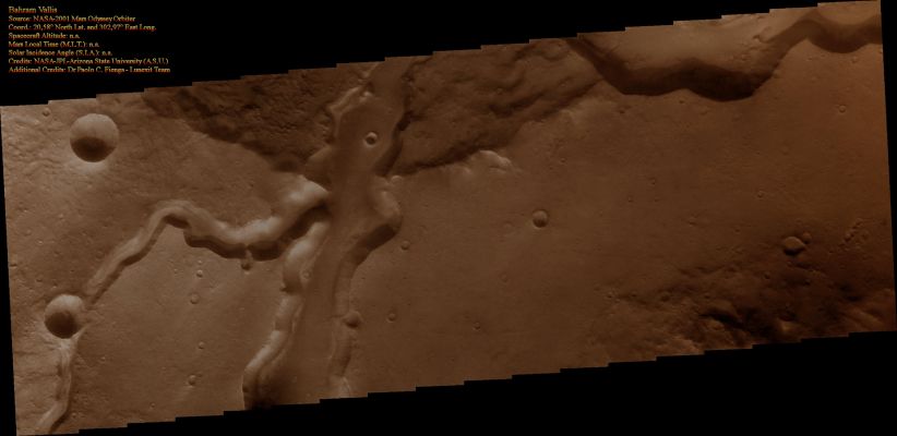 Channel in Bahram Vallis (Natural Colors; credits for the additional process. and color.: Dr Paolo C. Fienga - Lunexit Team)
nessun commento
Parole chiave: Mars from orbit - Channel - Bahram Vallis