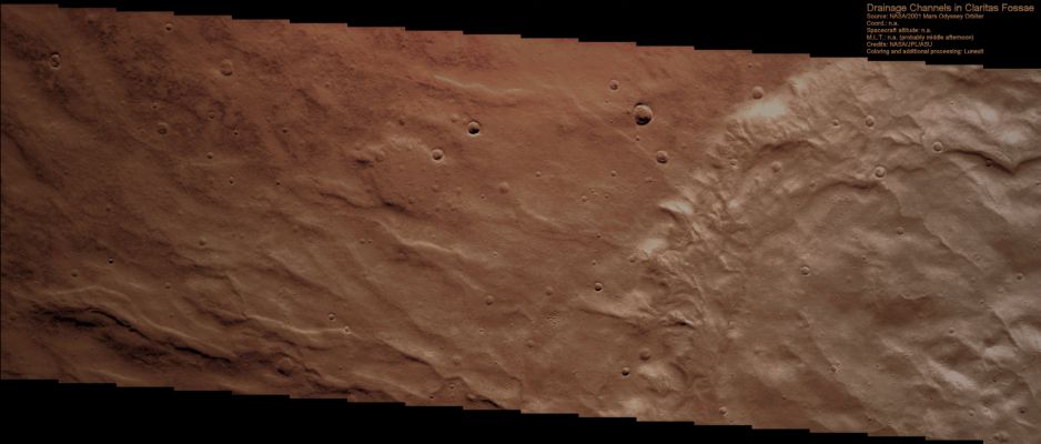 Channels in Claritas Fossae (Absolute Natural Colors; additional process.: Dr Paolo C. Fienga - Lunexit Team)
nessun commento
Parole chiave: Mars from orbit - Channels - Claritas Fossae Region