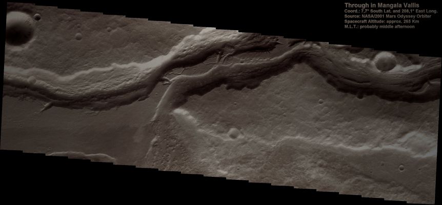 Trough in Mangala Vallis (Absolute Natural Colors; credits for the additional process. and color.: Dr Paolo C. Fienga - Lunexit Team)
nessun commento
Parole chiave: Mars from orbit - Channels - Mangala Vallis