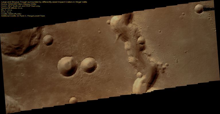Features of Nirgal Vallis (Natural Colors; credits: Dr Paolo C. Fienga - Lunexit Team)
nessun commento
Parole chiave: Mars from orbit - Nirgal Vallis