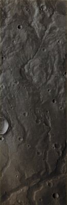 Channels in Terra Cimmeria (Absolute Natural Colors; credits for the additional process. and color.: Dr Paolo C. Fienga/Lunar Explorer Italia/Italian Planetary Foundation)
This VIS frame shows us a network of large and small Channels dissecting the Surface of an Highland Region located in Terra Cimmeria. The frame was acquired by the NASA - Mars Odyssey Orbiter during its 49.492nd orbit around the Red Planet.

Latitude (centered): 34,904° South 
Longitude (centered): 157,710° East 
Instrument: VIS 
Captured: February, 9th, 2013

This frame (which is an Original Mars Odyssey Orbiter b/w frame published on the NASA - Planetary Photojournal with the ID n. PIA 16274) has been additionally processed and then colorized in Absolute Natural Colors (such as the colors that a human eye would actually perceive if someone were onboard the NASA - Mars Odyssey Orbiter and then looked down, towards the Surface of Mars), by using an original technique created - and, in time, dramatically improved - by the Lunar Explorer Italia Team.
Parole chiave: Mars from orbit - Channels - Terra Cimmeria