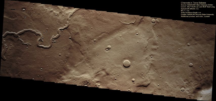 Channels in Terra Sabaea (Natural Colors; credits for the additional process. and color.: Dr Paolo C. Fienga - Lunexit Team)
nessun commento
Parole chiave: Mars from orbit - Channels - Terra Sabaea