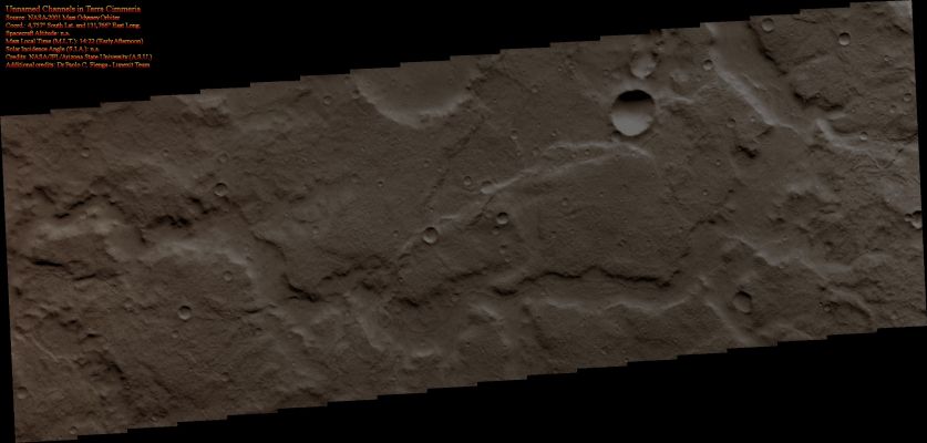Unnamed Channel in Terra Cimmeria (Absolute Natural Colors; credits for the additional process. and coloring: Dr Paolo C. Fienga - Lunexit Team)
nessun commento
Parole chiave: Mars from orbit - Channels - Unnamed Channel in Terra Cimmeria