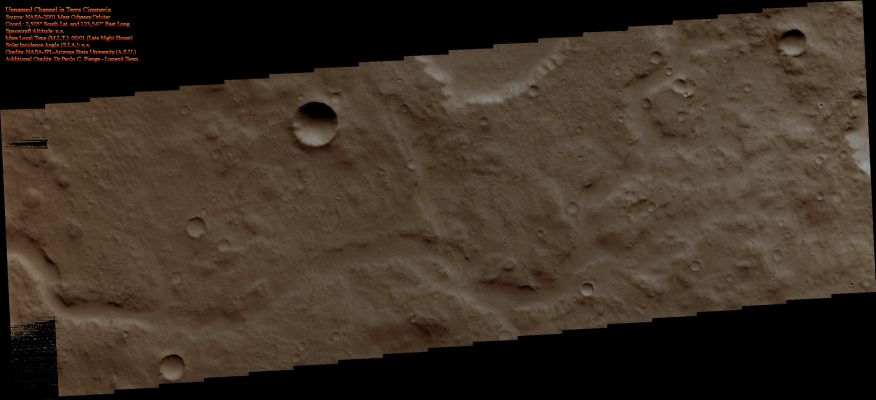 Unnamed Channel in Terra Cimmeria (Absolute Natural Colors; credits for the additional process. and coloring: Dr Paolo C. Fienga - Lunexit Team)
nessun commento
Parole chiave: Mars from orbit - Channel - Terra Cimmeria Region