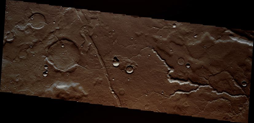 Unnamed Channel in Tempe Fossae (Natural Colors/Tri-Chromatic Version; credits: Dr Paolo C. Fienga - Lunexit Team)
Caption NASA:"The Channel in this VIS image is in the Tempe Fossae Region, just West of Sytinskaya Crater".
Parole chiave: Mars from orbit - Channel - Tempe Fossae