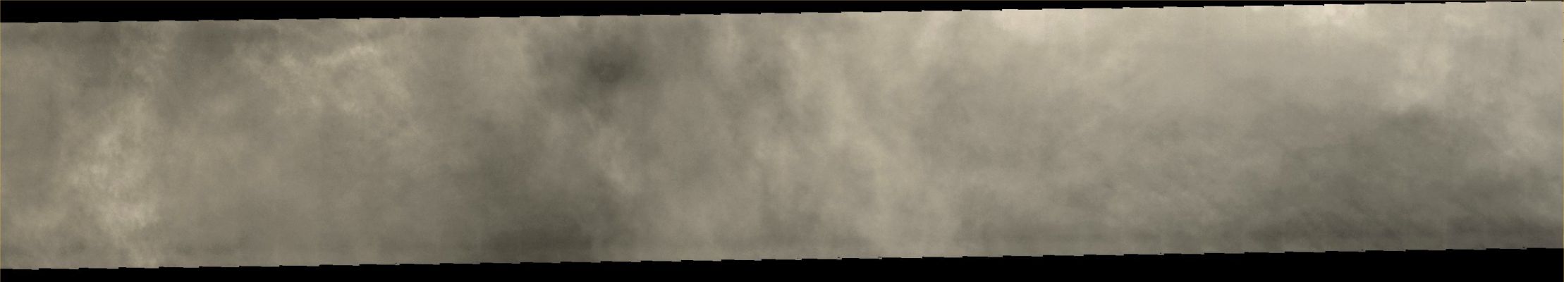 Southern Storm (2 - Natural Colors; credits for the additional process. and color.: Dr Paolo C. Fienga - Lunar Explorer Italia)
Coord.: 68,2° South Lat. and 190,6° East Long.
Parole chiave: Mars from orbit - Clouds over the Southern Regions