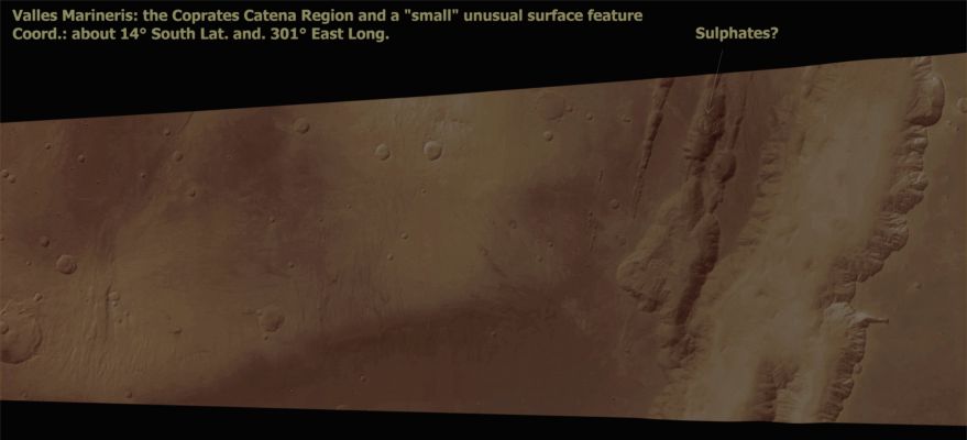 Frame Mars Express n. h0438_0000_nd3 (natural colors - elab. Lunexit) 
nessun commento
Parole chiave: Mars from orbit - Valles Marineris Canyon System