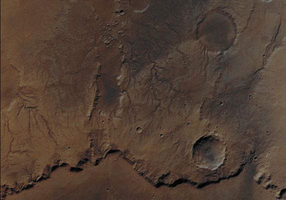 Drainage Channels on the Rim of Huygens Crater (Absolute Natural Colors; credits for the additional process. and color.: Dr Paolo C. Fienga - Lunexit Team)
nessun commento
Parole chiave: Mars from orbit - Craters - Huygens Crater