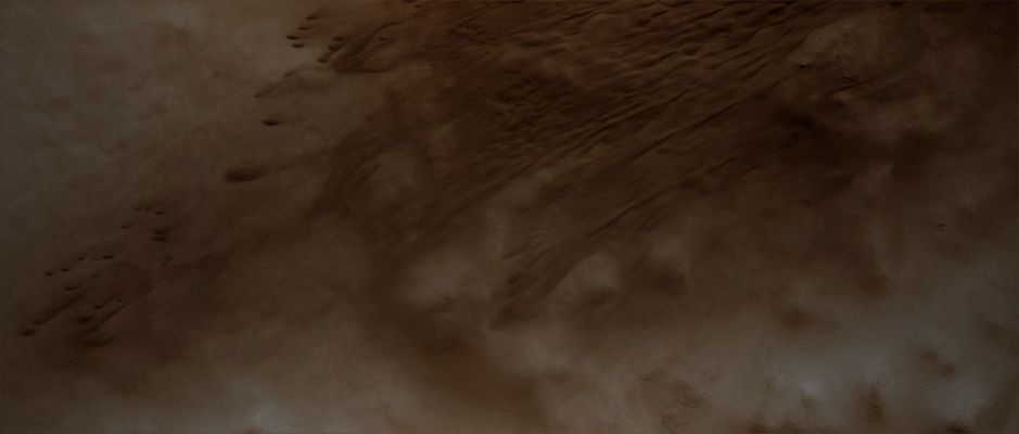 Features of Lowell Crater (Absolute Natural Colors; credits: Dr Paolo C. Fienga - Lunexit Team)
Latitude: approx. 51,8° North 
Longitude: approx: 277,1° East
Parole chiave: Mars from orbit - Craters - Lowell Crater