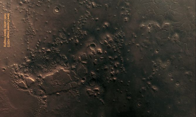 Cydonia Mensae Region (MULTISPECTRUM processing, from an idea of Keith Laney)
nessun commento
Parole chiave: Mars from orbit - Cydonia Mensae Region