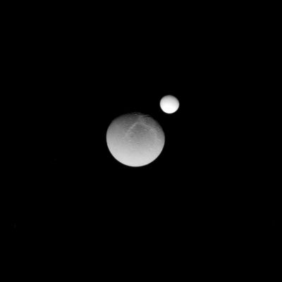 Cross-Worlds! (9)
nessun commento
Parole chiave: Saturn's Moon - Dione and Mimas