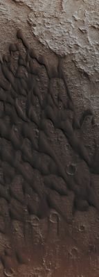 Dark Dunes and Yardangs inside Herschel Crater (Absolute Natural Colors; credits for the additional process. and color.: Dr Paolo C. Fienga - Lunexit Team)
nessun commento
Parole chiave: Mars from orbit - Dunefield - Herschel Crater