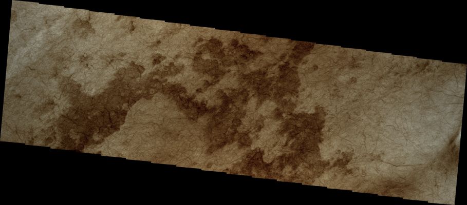 Dust Devil Tracks in Terra Cimmeria (Natural Colors; credits: Lunexit)
Coord.: 55,8° South Lat. and 179,5° East Long.
Parole chiave: Mars from orbit - DD Tracks - Terra Cimmeria