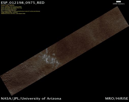 South Polar Icy Features (Natural Colors; credits: Lunar Explorer Italia)
nessun commento
Parole chiave: Mars from orbit - South Polar Regions