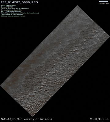Spiders (CTX Frame - Natural Colors; credits: Lunexit)
nessun commento
Parole chiave: Mars from orbit - South Polar Regions - Spiders