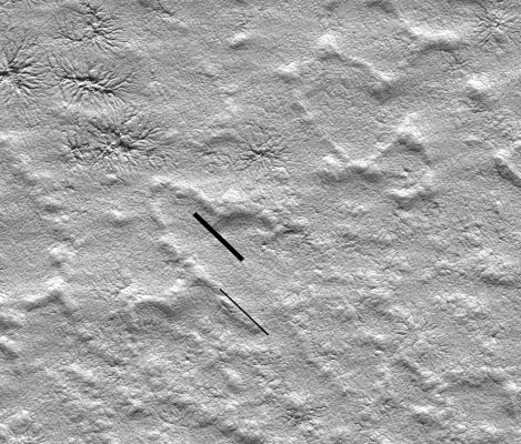 Spiders (EDM n.1 - credits: Dr G. Barca)
nessun commento
Parole chiave: Mars from orbit - South Polar Regions - Image Artifact