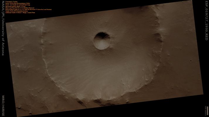 Unnamed "Concentric" Craters (Natural Colors; credits for the additional process. and color.: Dr Paolo C. Fienga - Lunexit Team)
nessun commento
Parole chiave: Mars from orbit - Craters - Unnamed Concentric Craters