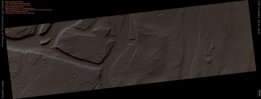 Tharsis Plateau (Absolute Natural Colors; credits for the additional process. and color.: Dr Paolo C. Fienga - Lunexit Team)
nessun commento
Parole chiave: Mars from orbit - Tharsis Region