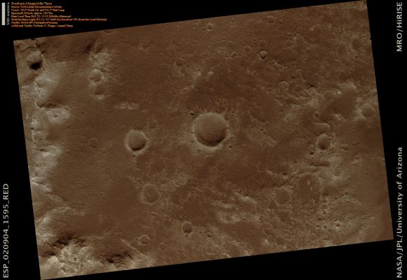 Southern Margaritifer Terra (Natural Colors; credits for the additional process. and color.: Dr Paolo C. Fienga - Lunexit Team)
nessun commento
Parole chiave: Mars from orbit - Margaritifer Terra Region
