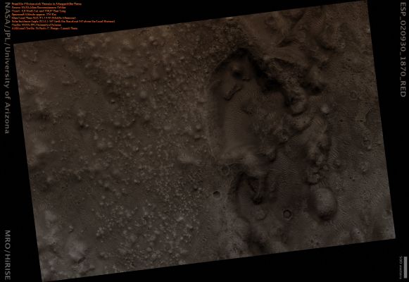 Possible Olivine-rich Terrain in Terra Margaritifer (Absolute Natural Colors; credits for the additional process. and coloring: Dr Paolo C. Fienga - Lunexit Team)
nessun commento
Parole chiave: Mars from orbit - Margaritifer Terra Region