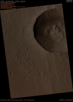 Olivine-rich Unnamed Crater in Terra Sirenum (Absolute Natural Colors; credits for the additional process. and color.: Dr Paolo C. Fienga - Lunexit Team)
nessun commento
Parole chiave: Mars from orbit - Craters - Unnamed Crater - Terra Sirenum Region