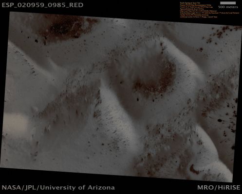 Early Spring at Inca City (Natural Colors; credits for the additional process. and color.: Dr Paolo C. Fienga - Lunexit Team)
nessun commento
Parole chiave: Mars from orbit - South Polar Regions - Inca City