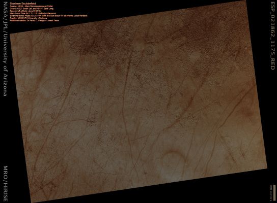 Southern Boulderfield (Natural Colors; credits for the additional process. and color.: Dr Paolo C. Fienga - Lunexit Team)
nessun commento
Parole chiave: Mars from orbit - Southern Boulderfield