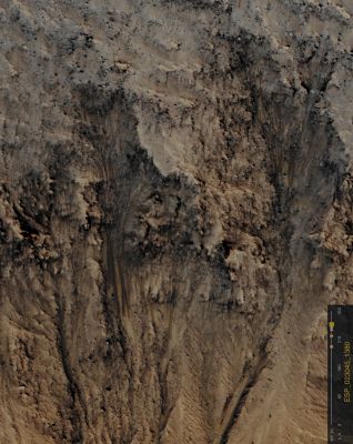 Flow Features inside Newton Crater (Absolute Natural Colors; credits for the additional process. and color: Dr Paolo C. Fienga - Lunexit Team)
nessun commento
Parole chiave: Mars from orbit - Craters - Newton Crater