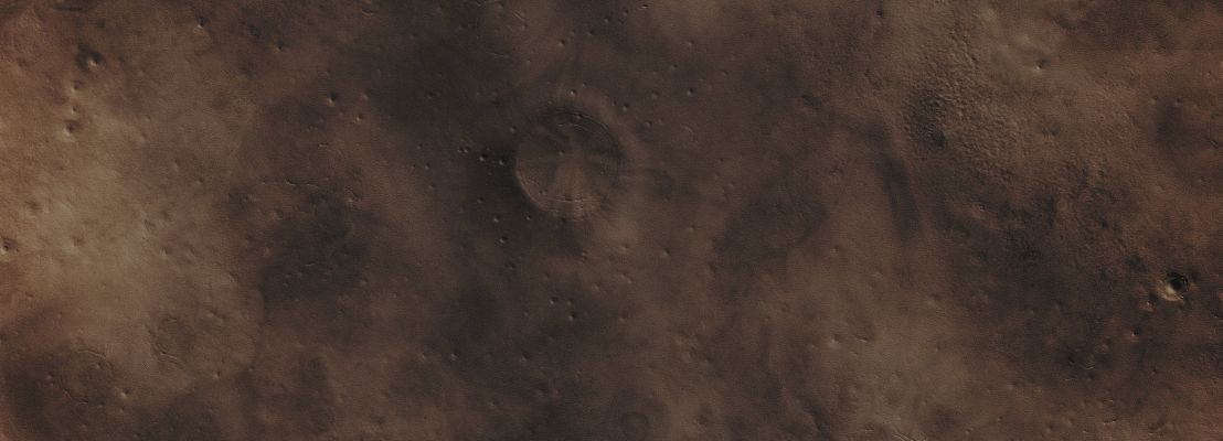 "Modified" Craters in Vastitas Borealis (Enhanced Absolute Natural Colors; credits for the additional process. and color.: Dr Paolo C. Fienga - Lunexit Team)
Mars Local Time: 14:03 (Early Afternoon)
Coord. (centered): 51,4° North Lat. and 208,5° East Long.
Spacecraft altitude: 306,6 Km (such as about 191,6 miles) 
Original image scale range: 30,7 cm/pixel (with 1 x 1 binning) so objects ~ 92 cm across are resolved
Map projected scale: 25 cm/pixel
Map projection: EQUIRECTANGULAR
Emission Angle: 5,5° 
Sun-Mars-Spacecraft (or "Phase") Angle: 56,0°
Solar Incidence Angle: 59° (meaning that the Sun is about 31° above the Local Horizon)
Solar Longitude: 355,7° (Northern Winter)
Credits: NASA/JPL/University of Arizona
Additional process. and coloring: Dr Paolo C. Fienga - Lunar Explorer Italia
Parole chiave: Mars from orbit - Vastitas Borealis Region