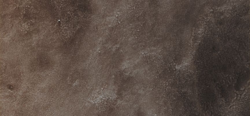 Seasonal Frost and Snow in Vastitas Borealis (CTX Frame "A" - Absolute Natural Colors; credits for the additional process. and color.: Dr Paolo C. Fienga - Lunexit Team)
Mars Local Time: 13:44 (Early Afternoon)
Coord. (centered): 66,6° North Lat. and 247,8° East Long.
Spacecraft altitude: 315,6 Km (such as about 197,2 miles) 
Original image scale range: 31,6 cm/pixel (with 1 x 1 binning) so objects ~ 63,1 cm across are resolved (with 2 x 2 binning)
Map projected scale: 25 cm/pixel
Map projection: POLAR STEREOGRAPHIC
Emission Angle: 7,5° 
Sun-Mars-Spacecraft (or "Phase") Angle: 74,0°
Solar Incidence Angle: 69° (meaning that the Sun is about 21° above the Local Horizon)
Solar Longitude: 0,3° (Northern Spring)
Credits: NASA/JPL/University of Arizona
Additional process. and coloring: Dr Paolo C. Fienga - Lunar Explorer Italia
Parole chiave: Mars from orbit - Vastitas Borealis Region