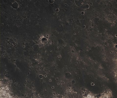 Features of Mawrth Vallis (CTX Frame "B" - Absolute Natural Colors; credits for the additional process. and color.: Dr Paolo C. Fienga - Lunexit Team)
Mars Local Time: 14:24 (early afternoon)
Coord. (centered): 24,1° North Lat. and 342,5° East Long.
Spacecraft altitude: 286,8 Km (such as about 179,2 miles) 
Original image scale range: 28,7 cm/pixel (with 1 x 1 binning) so objects ~ 86 cm across are resolved
Map projected scale: 25 cm/pixel
Map projection: EQUIRECTANGULAR
Emission Angle: 0,3° 
Phase Angle: 38,2°
Solar Incidence Angle: 38° (meaning that the Sun is about 52° above the Local Horizon)
Solar Longitude: 19,1° (Northern Spring)
Credits: NASA/JPL/University of Arizona
Additional process. and coloring: Lunar Explorer Italia
Parole chiave: Mars from orbit - Channels - Mawrth Vallis