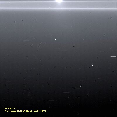 Fountains of Light, Star-trails and the G-Ring (GIF-Movie; credits: Elisabetta Bonora)
nessun commento
Parole chiave: GIF-Movies - Saturn System