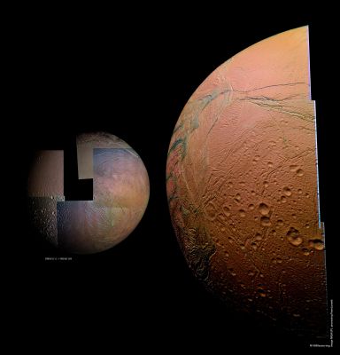 Enceladus (an Image-Mosaic in RAW Natural Colors; credits for the additional process. and color.: Dr Marco Faccin - Lunexit Team)
nessun commento
Parole chiave: Saturnian Moons - Enceladus