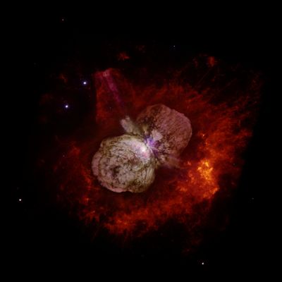 Eta Carinae
"...Persa la rotta, speriamo nel Viaggio..."

Gianluigi Barca
Parole chiave: From Space Images - Hubble Images