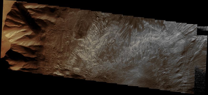Features of Hebes Chasma (Enhanced Absolute Natural Colors; credits for the additional process. and color: Dr Paolo C. Fienga - Lunexit Team)
nessun commento
Parole chiave: Mars from orbit - Chasmas - Hebes Chasma