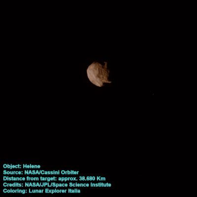 Just like Phobos: Helene (1)
nessun commento
Parole chiave: Saturn's Moons - Helene