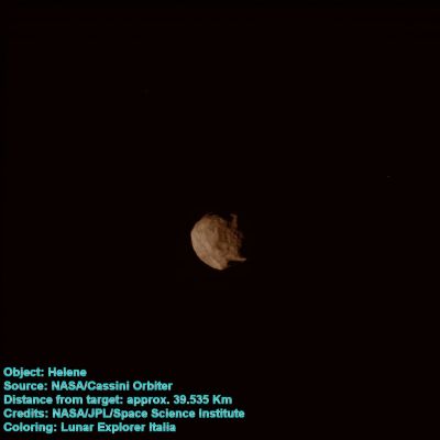 Just like Phobos: Helene (3)
nessun commento
Parole chiave: Saturn's Moons - Helene