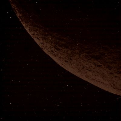 The Dark Side of Japetus (possible natural colors; elab. Lunexit)
Caption NASA:"N00091818.jpg was taken on September 10, 2007 and received on Earth September 10, 2007. The camera was pointing toward Japetus that, at the time, was approx. 64.485 Km away, and the image was taken using the CL1 and CL2 filters. This image has not been validated or calibrated".
Parole chiave: Saturn's Moons - Japetus