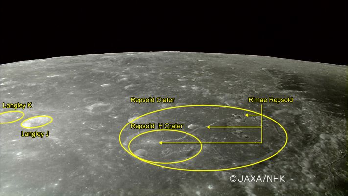 Some Lunar Geography from Kaguya: Langley, Repsold and Rimae Repsold
Oceanus Procellarum Region
Parole chiave: The Moon from orbit - Craters - Langley, Repsold and Rimae Repsold