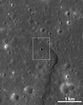 Window onto an abyss: Cave Skylight on the Moon! (CTX Frame)
Su segnalazione della nostra sempre attentissima Amica e Partner, Elisabetta Bonora (alias "2di7"), la recente possibile scoperta di un Collapse Pit situato sulla nostra Luna, nella Regione dell'Oceano delle Tempeste (Oceanus Procellarum) ed in prossimità del complesso collinare noto come "Marius Hills".

Eccovi l'interessante articolo scritto al riguardo da Emily Lakdawalla (Planetary Society):"This just in: researchers on JAXA's Kaguya Lunar Orbiter have discovered an open pit on the Moon that is likely a window onto a sublunar world -- a skylight into a subsurface cavern. 
Junichi Haruyama, Kazuyuki Hioki, Motomaro Shirao, Tomokatsu Morota, Harald Hiesinger, Carolyn van der Bogert, Hideaki Miyamoto, Akira Iwasaki, Yasuhiro Yokots, Makiko Ohtake, Tsuneo Matsunaga, Seiichi Hara, Shunsuke Nakanotani, and Carlé Pieters describe the feature in a paper now in press in Geophysical Research Letters: "Possible lunar lava tube skylight observed by SELENE cameras.

"First, some context. The Moon will be a difficult, but not impossible, place to set up a permanent human outpost. Lacking a protective atmosphere, its surface is bathed in punishing solar radiation, not to mention a continuous rain of micrometeorites; and over the course of a lunar day (that is, about a month) its temperature ranges over more than 200 degrees Celsius (more than 450 degrees Fahrenheit). Many workers imagining future human habitation of the Moon have advanced the idea of setting up the colony inside a shelter that would provide some protection from the hazards of space radiation and the challenge of insulating against such extremes of temperature. 
Digging such a shelter would be a major engineering project; we could get a head start on things if we could find a natural cave. The Moon doesn't have Earth-type limestone rocks bathed in acidic subsurface water, but there is another type of environment that might produce underground caverns: hollow lava tubes. The Moon once had active volcanic geology that has left its surface carved by numerous "sinuous rilles", some of which may once have been underground lava tubes like the ones that form on the flanks of Kilauea today. But while there are lots of rilles to be seen on the Moon, no one has ever confirmed the presence of an enclosed tube, with an intact roof, that could be used as a shelter. One study did find several possible locations where there were likely intact tubes present next to collapsed tube sections (link takes you to a 1.4 MB PDF of a paper by Cassandra Coombs and Ray Hawke), but could not confirm the presence of intact tubes. There are probably lots of intact tubes, but how to find where they're hidden? 

The answer is to look for skylights, black holes in the lunar surface that are openings onto sublunar caverns. Skylights are common on Earth, and they've even been seen on the flanks of Martian volcanoes. But despite decades of searching, no one has ever discovered a lunar skylight. 

Until now. Haruyama and his coauthors examined Kaguya Terrain Camera photos of an area on the Moon that is populated by numerous rilles, the volcanic complex of the Marius Hills on the lunar nearside. And their search was rewarded with the discovery of exactly one black hole too deep to be an impact crater. The hole is located at 303.3°E and 14.2°N and is, suggetively, in the middle of a small rille. It is nearly circular, 65 meters in diameter, and is equidistant from the rille walls, 250 meters on either side. Previous missions did not image it at high enough resolution to allow scientists to distinguish it from a small impact crater. 

Kaguya imaged it nine times, five with the Terrain Camera and four with the lower-resolution Multi-band Imager, at a wide variety of solar incidence angles and camera look angles. A little trigonometry allowed Haruyama et al. to determine that the hole is 80 to 88 meters deep, with very steep walls. The fact that it's deeper than it is wide means it's definitely not an impact crater. But is it a cave skylight? Its location in the dead center of a rille is suggestive, but volcanic environments have a couple of other ways to make pits, such as volcanic vents. But Haruyama et al. determined that a skylight into an underground lava tube is the most likely explanation for this feature; moreover, they figured out that the cavern should be at least 370 meters wide. That's quite a lot of space to work with! 

The team searched for more skylights in the region, but only found this one, and as far as they know, it's the only one anybody has ever spotted on the Moon. They concluded: "This is a potentially important discovery for both studies of lunar volcanology and future human outposts....the Marius Hills region has long been considered an important and accessible exploration target, both scientifically and technically. Indeed, the discovery of the Marius Hills Hole further supports the importance of the Marius Hills region as a future exploration target." 

This hole is probably not the place we'd establish a permanent base. I imagine that a place that requires a vertical descent and ascent wouldn't be optimal. You'd probably really want one that you could drive into -- an intact tube next to a collapsed part, like the possible ones identified by Coombs and Hawke, and probably ideally with a North or South-facing opening so it wouldn't get blasted by Sunlight at either end of the Lunar Day. I'm smiling now, because I'm thinking about how far humans have come as a species: we're beginning to expand into space, but we're still doing what our forebears did hundreds of thousands (or more) years ago, looking for a nice cave to establish our hearth in. 

I want to thank Carolyn van der Bogert for providing the Kaguya images from this paper. Carolyn is also on the Lunar Reconnaissance Orbiter Camera (LROC) team, and told me that LROC has this site on its list of things yet to photograph on the Moon. She said they'll try to photograph it, as Kaguya did, at a variety of solar incidence angles, to get good looks at both the walls of the pit and the floor it opens onto. 
LROC should improve on the resolution of the Kaguya imaging by a factor of more than ten, so I'm looking forward to those photos!
Parole chiave: The Moon from orbit - Possible Collapse Pit