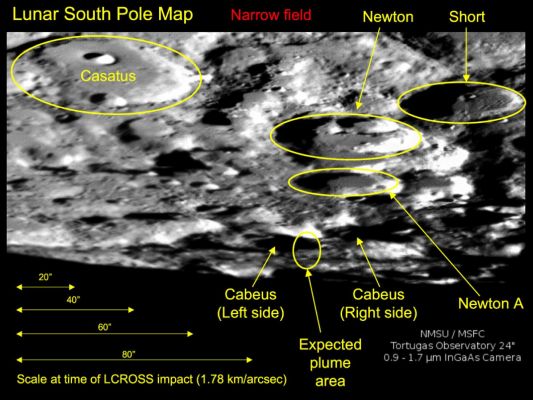 LCROSS Impact Location
nessun commento
Parole chiave: The Moon from Earth - Clavius and South Polar Region