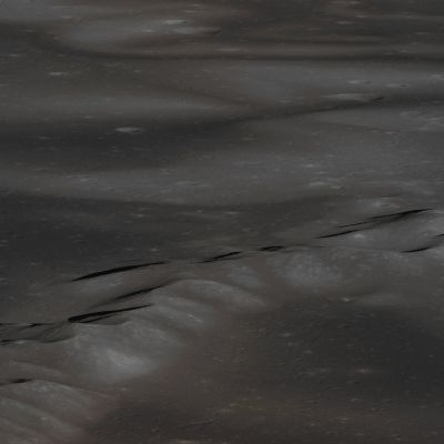 Features of Mare Ingenii (Absolute Natural Colors; credits for the additional process. and color.: Dr Paolo C. Fienga - Lunexit Team)
Dear Friends, shall we go back to the Moon! The answer, of course, is "Yes", but...How? Well, since (apparently) there are no human missions planned in the very near Future (and for the time being), in order to do so (and possibly a little earlier than the AD 2025...), we decided to offer you, in Today's APOD, a really suggestive and impressive photographic panorama of the Lunar Mare Ingenii (such as the "Sea of Ingenuity") that was obtained by the NASA - Lunar Reconnaissance Orbiter. 

Mare Ingenii is one of the few Lunar "Mare-like" Surface Features that is located in the so-called Far (or either "Dark") Side of the Moon. As a matter of fact, this Mare sits in the Ingenii Basin, whose material (according to some Planetary Scientists) can be related to the Pre-Nectarian Epoch or Period (note that the so-called Pre-Nectarian Period of the Lunar Geologic Timescale, runs from approx. 4,5 Billion Years ago - such as the time of the alleged formation of the Moon - to about 3,9 Billion Years ago, when the Nectaris Impact Basin formed after the occurrence of a large Meteor Strike); however, the Surface Material located in the Mare Ingenii itself, as well as in the Impact Craters which are immediately surrounding it, seems to relate, instead, to the Late Imbrian Epoch (remember that the Late Imbrian Epoch occurred, on the other hand, between approx. 3,8 to about 3,2 Billion Years ago and it is believed to be the Lunar Epoch during which the Mantle existing below the Major Lunar Impact Basins partially melted, and so filled them up with - mostly - Basalt).

The Dark Circular Surface Feature which dominates the Mare Ingenii is the Impact Crater named Thomson (a Crater that is approx. 112 Km in diameter). The Mare Ingenii also appears to be unevenly and thinly covered by a Layer of Lava (a fact, this one, which leads us to believe, once again, that the very distant past of the Moon was characterized by an almost continuous and, somehow, extraordinary violent Volcanic Activity, which was likely caused - if not entirely, at least for a very large part - by the occurrence of some powerful Tidal Stress which we believ that can be related to the action of the Earth itself). Furthermore, the Mare Ingenii contains one of the very few "Lunar (Collapse) Pits" which have so far been located on the Moon (but, anyway and for sake of clarity, just one of the VERY MANY Collapse Features located outside our Home Planet Earth).

The frame has been colorized in Absolute Natural Colors (such as the colors that a normal - meaning "in average" - human eye would actually perceive if someone were onboard the NASA - Lunar Reconnaissance Orbiter and then looked outside, towards the Surface of the Moon), by using an original technique created - and, in time, dramatically emproved - by the Lunar Explorer Italia Team.

Parole chiave: The Moon from Orbit - Maria - Mare Ingenii