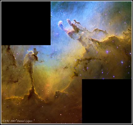 M 16 - The "Eagle Nebula"
"...Virtutem incolumem odimus; Sublatam ex oculis quaerimus invidi..."

(Orazio)

"...Sinchè intatta, odiamo la Virtù; (ma) ci rattristiamo quando essa scompare..."

e G. Leopardi, sullo stesso tema:"...Virtù viva sprezziam, lodiamo estinta..."
Parole chiave: From Earth Images - Professional Images
