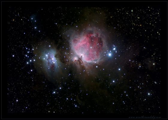 M 42 - The "Great Orion's Nebula"
"...Do you know that you are God's Temple and that God's Spirit dwells in you?..."

- 1 Corinthians, 3:16
Parole chiave: From Earth Pictures - Amatorial Pictures